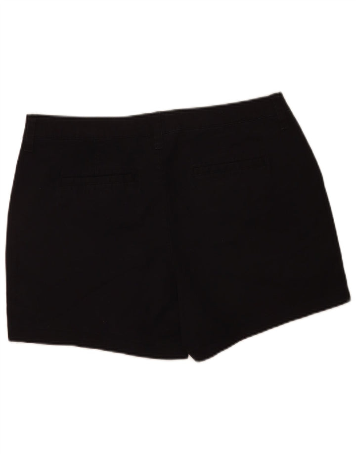 Gap ženske chino kratke hlače US 10 Large W32 crni pamuk