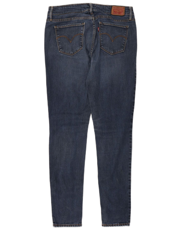 Levi's ženske 711 uske traperice W28 L30 tamnoplavi liocel
