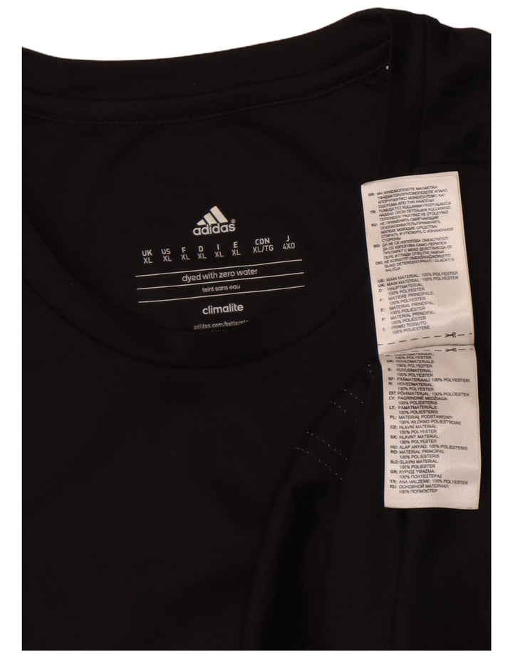 Adidas muška majica kratkih rukava Climalite XL crni poliester