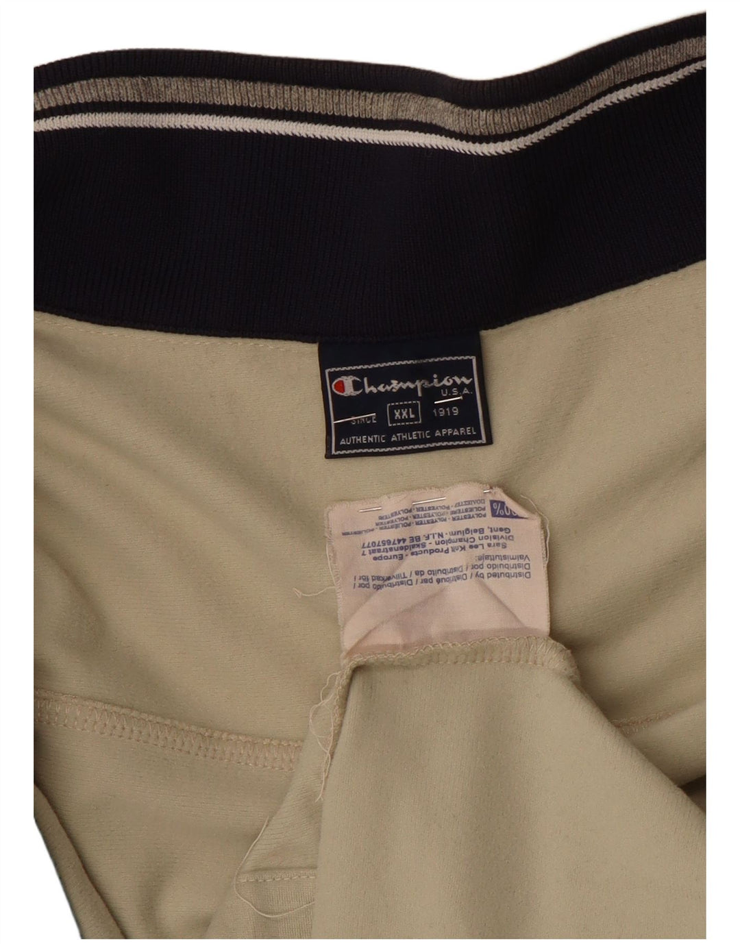 Gornja jakna muške trenirke Champion 2XL bež poliester