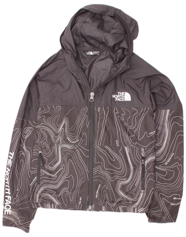 The North Face Boys Graphic kišna jakna s kapuljačom 7-8 godina Mala crna