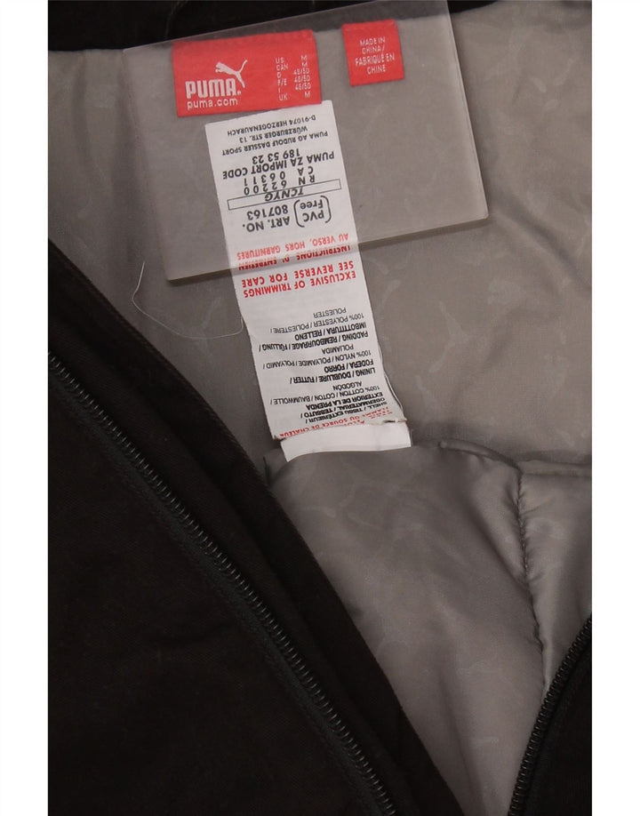 PUMA muška bomber jakna UK 38 Srednje crni pamuk
