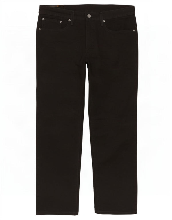 Levi's muške 514 ravne traperice W34 L26 crni pamuk