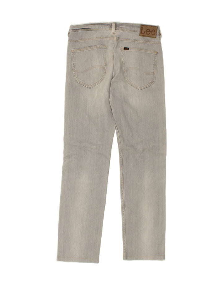 LEE Mens Powell Straight Jeans W31 L30 Grey Cotton Vintage Lee and Second-Hand Lee from Messina Hembry 