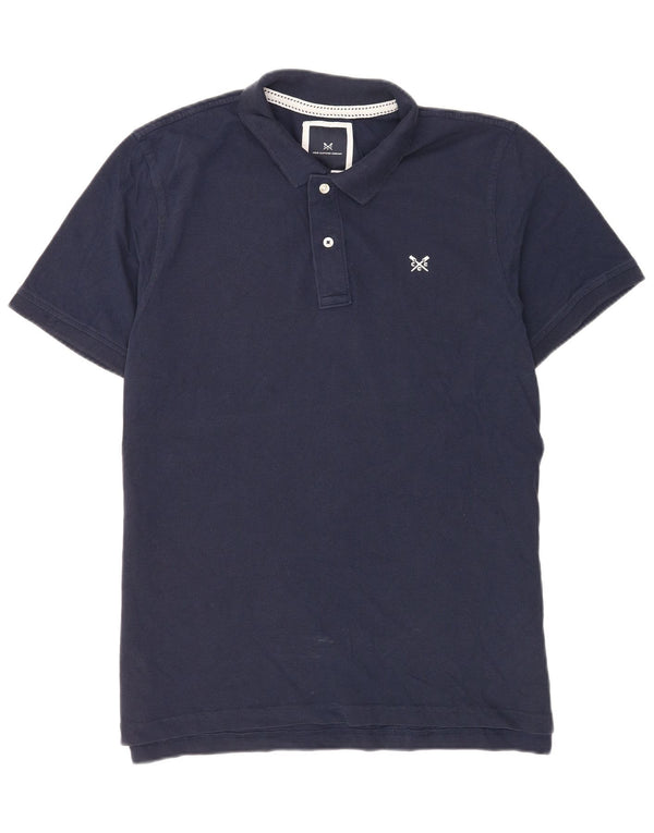 Crew Clothing Muška polo majica kratkih rukava XL tamnoplavi pamuk
