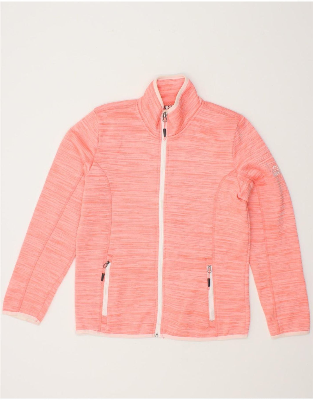MCKINLEY Womens Tracksuit Top Jacket UK 12 Medium Pink Polyester Vintage McKinley and Second-Hand McKinley from Messina Hembry 