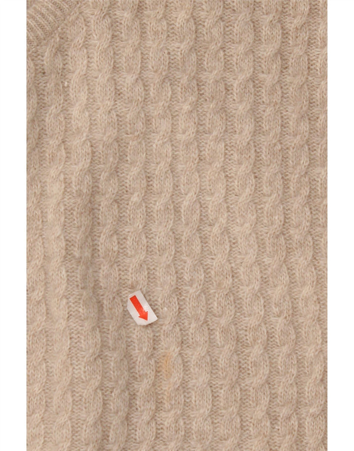 ST. ANDREWS ženski kardigan džemper UK 18 XL bež angora