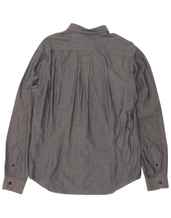 Fred Perry muška košulja, velika, siva, pamuk
