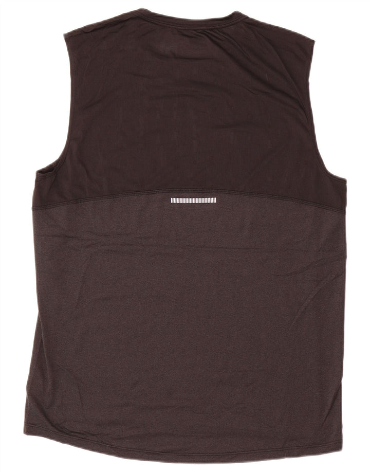 RUSSELL ATHLETIC Muški Dri-Power Vest Top UK 38/40 srednje sivi poliester