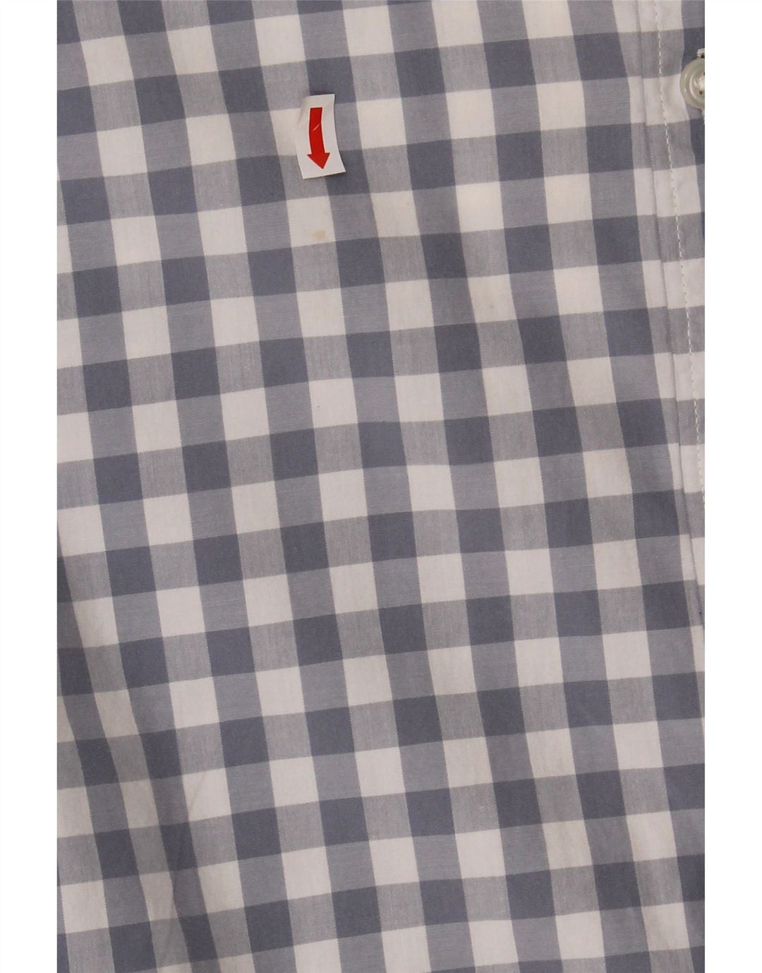 J. CREW Mens Shirt Medium Blue Gingham Cotton Vintage J. Crew and Second-Hand J. Crew from Messina Hembry 