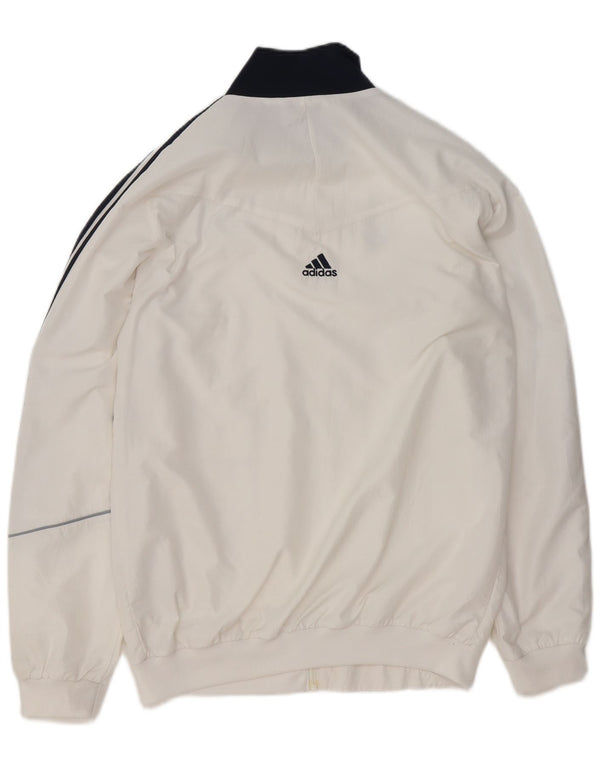Adidas Mens Chelsea FC Trenirka Top Jacket UK 34/36 Small White