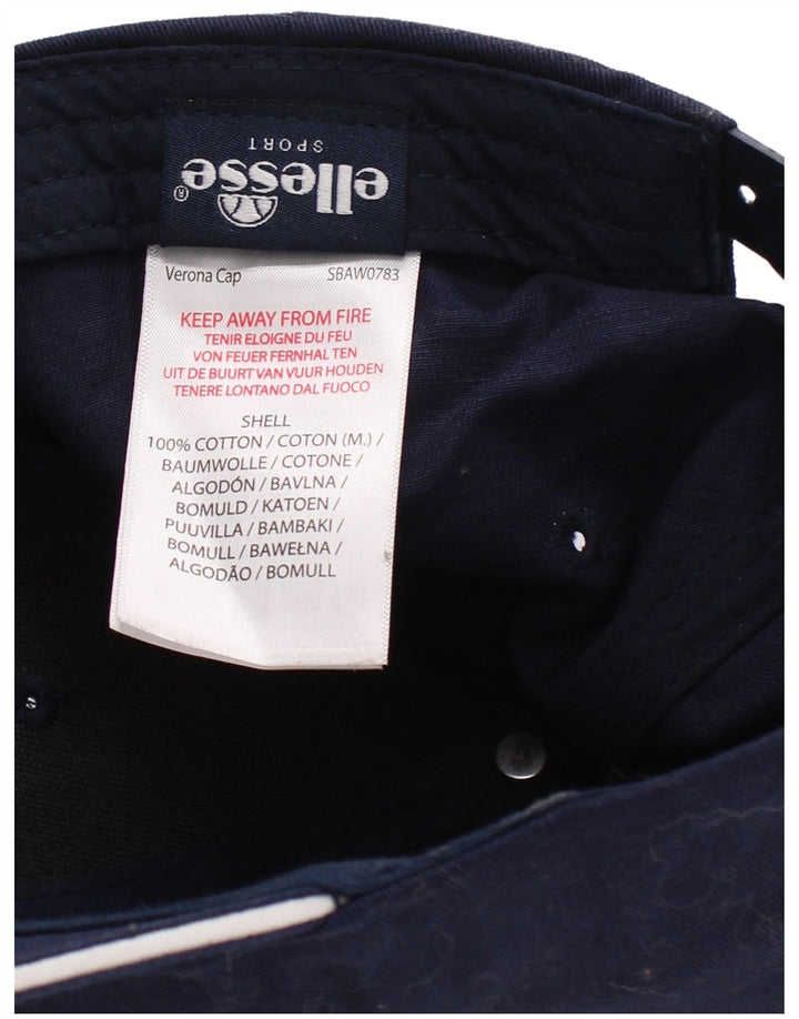 Ellesse muška bejzbolska kapa s grafikom, jedna veličina, tamnoplavi pamuk