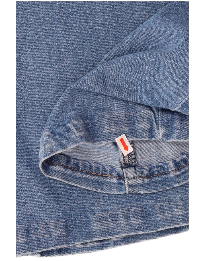 LEVI'S ženske 414 klasične ravne traperice US 20 3XL W40 L30 plavi pamuk