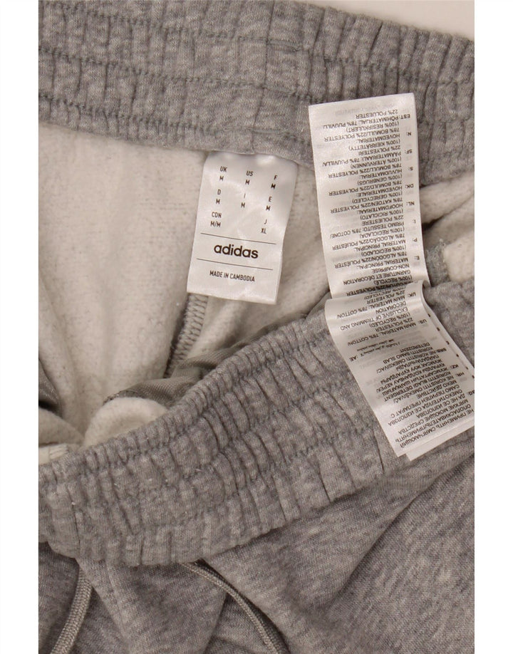 ADIDAS Ženska trenirka Hlače Joggers UK 14 Srednje sivi pamuk