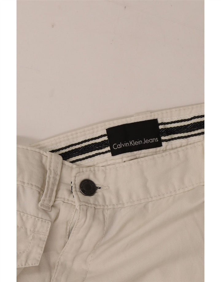 Calvin Klein ženska kargo suknja W30 Srednje bijela
