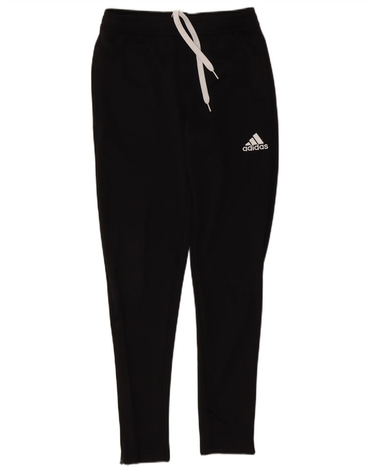Adidas muške Aeroready hlače za trenirku Male crne poliesterske hlače