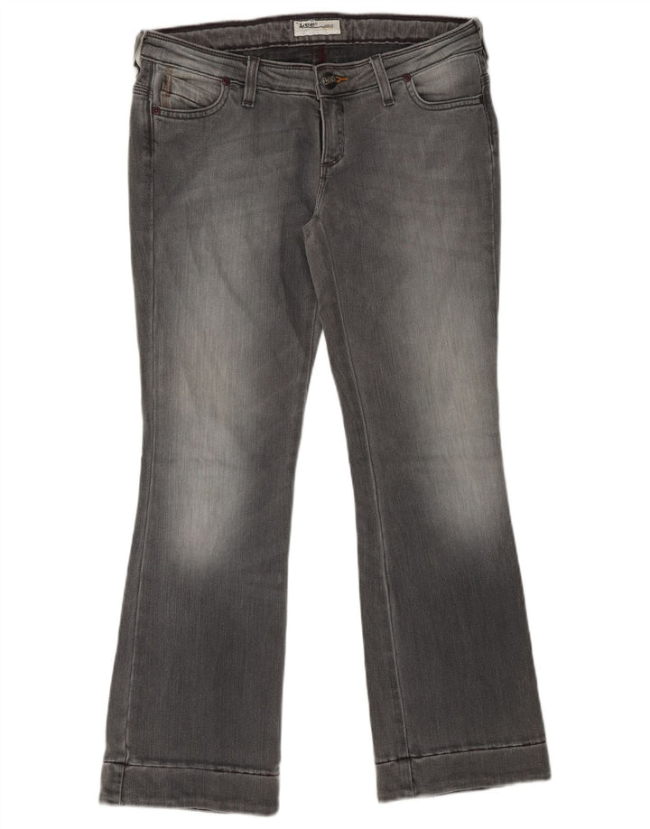 LEE ženske traperice Bliss Crop Bootcut W29 L28 sivi pamuk