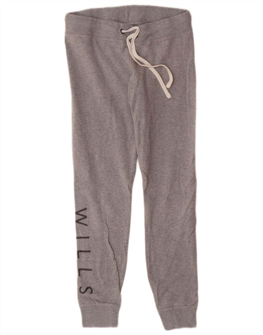 JACK WILLS Ženske trenirke s grafičkim motivima Joggers hlače UK 12 srednje sive
