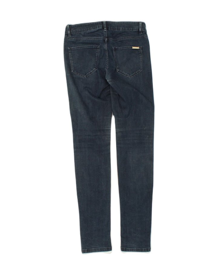 MASSIMO DUTTI Womens Skinny Jeans W26 L30 Navy Blue Cotton | Vintage Massimo Dutti | Thrift | Second-Hand Massimo Dutti | Used Clothing | Messina Hembry 