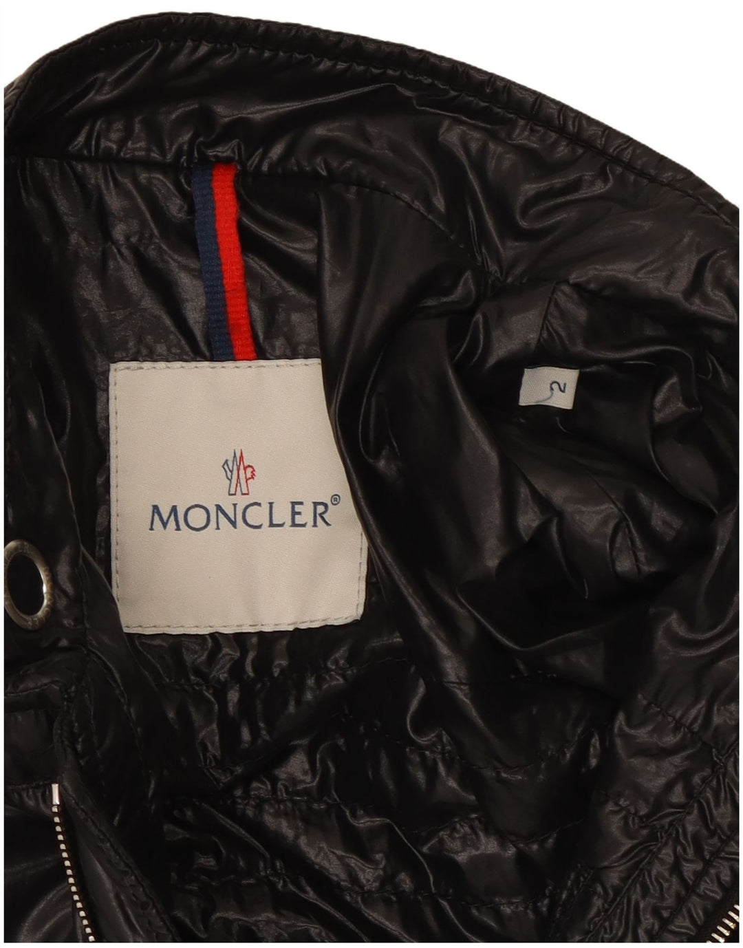 Moncler ženska podstavljena jakna veličine 2 Srednje crni poliamid