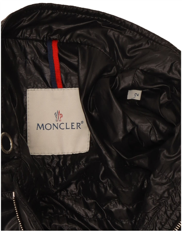 Moncler ženska podstavljena jakna veličine 2 Srednje crni poliamid