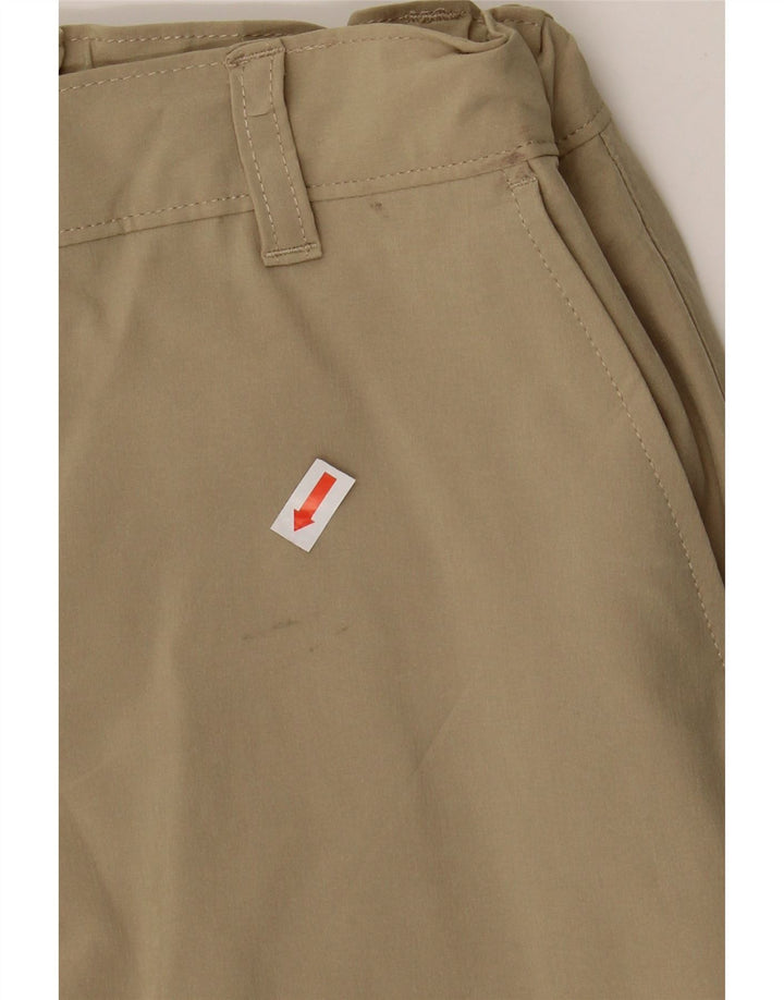IZOD Boys Husky Chino Shorts 15-16 Years W28 Beige Polyester Vintage Izod and Second-Hand Izod from Messina Hembry 