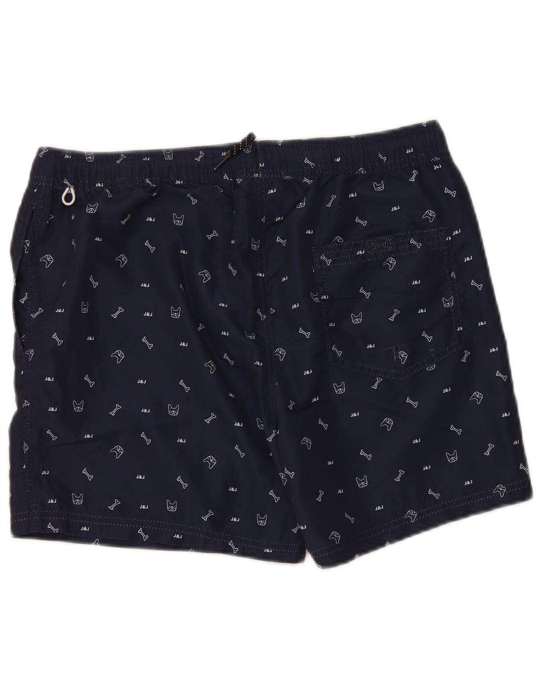JACK & JONES Muške kratke hlače za plivanje srednje veličine tamnoplavi poliester