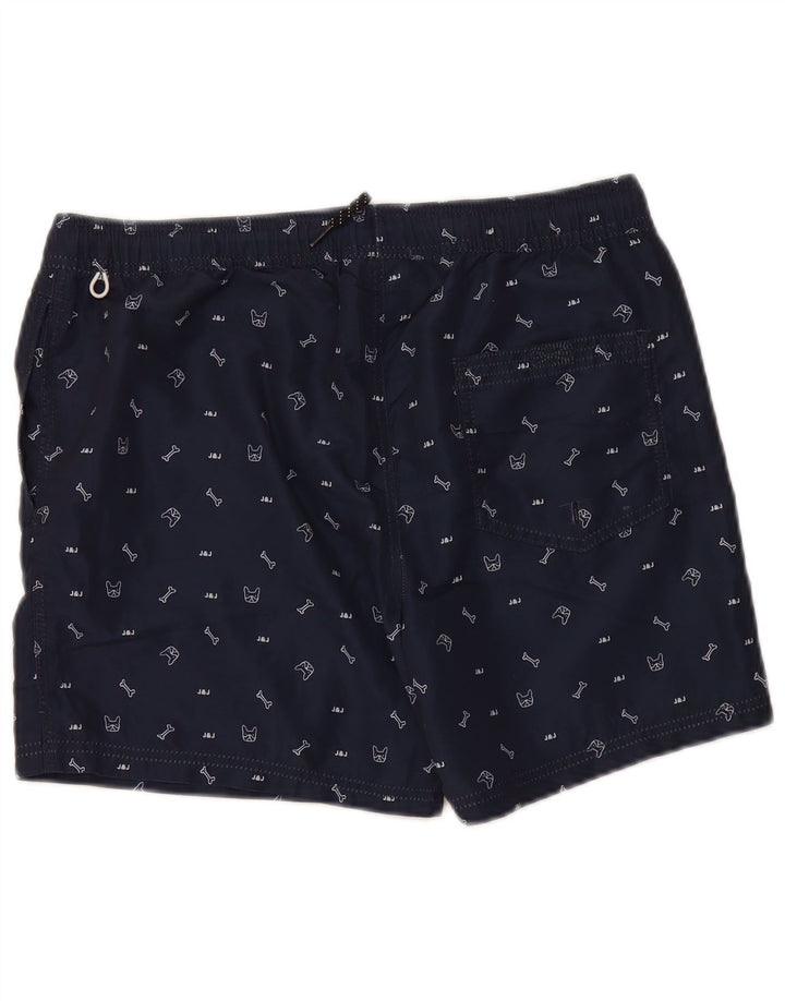 JACK & JONES Muške kratke hlače za plivanje srednje veličine tamnoplavi poliester