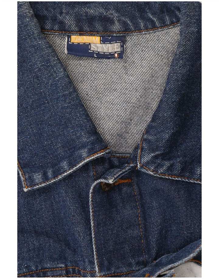 DENIM STYLE Muška traper jakna UK 40 Large Blue Cotton