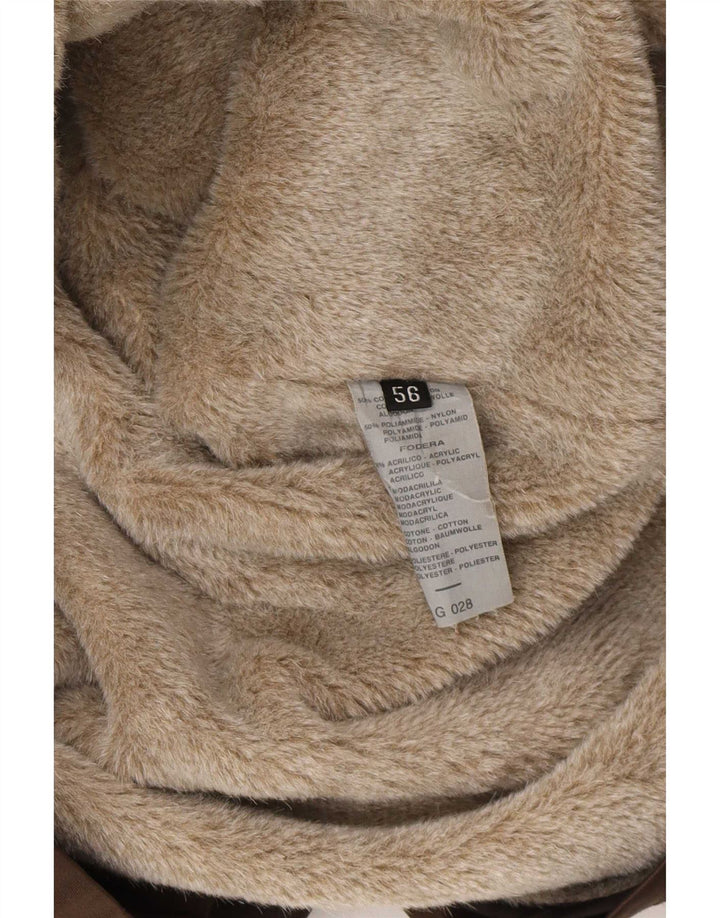 Corneliani muška šerpa pomoćna jakna IT 56 3XL smeđi pamuk