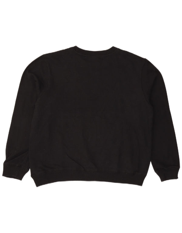 STARTER Ženska majica prekomjerne veličine UK 18 XL crni pamuk