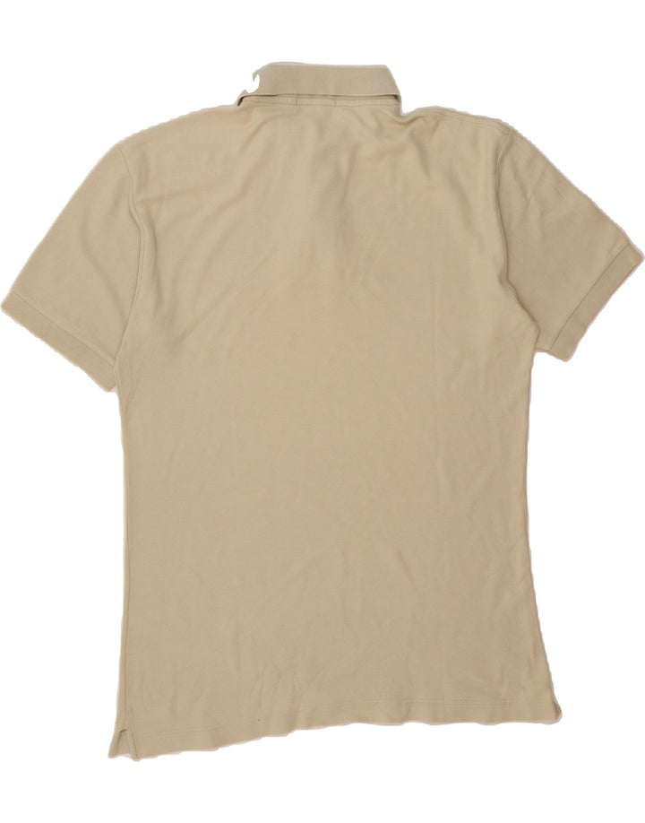 FILA Mens Polo Shirt IT 50 Medium Beige Vintage Fila and Second-Hand Fila from Messina Hembry 