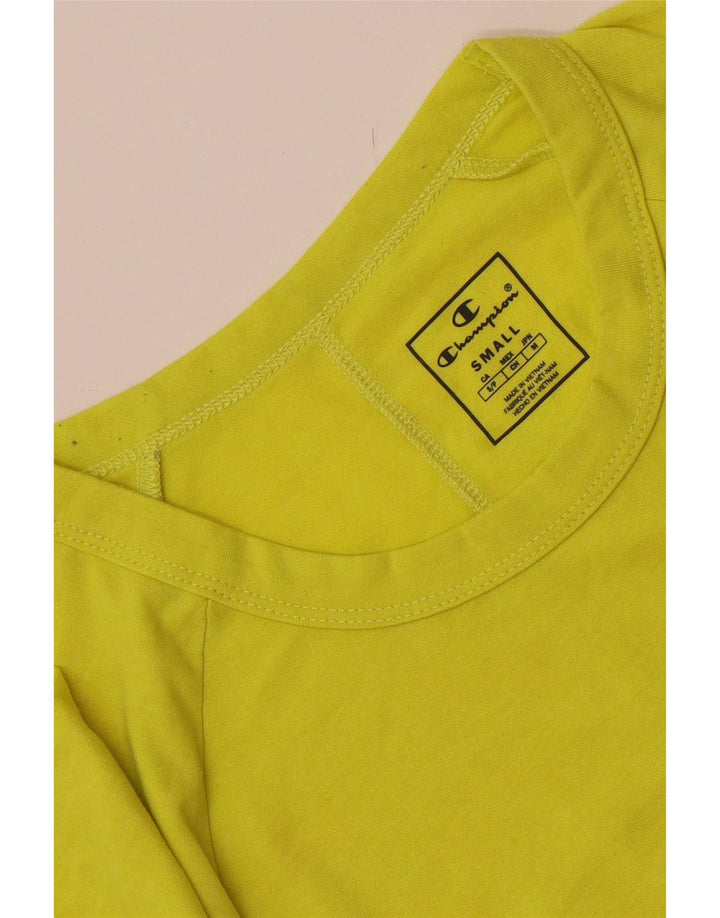 Gornji dio muške majice kratkih rukava Champion Small Yellow Colourblock