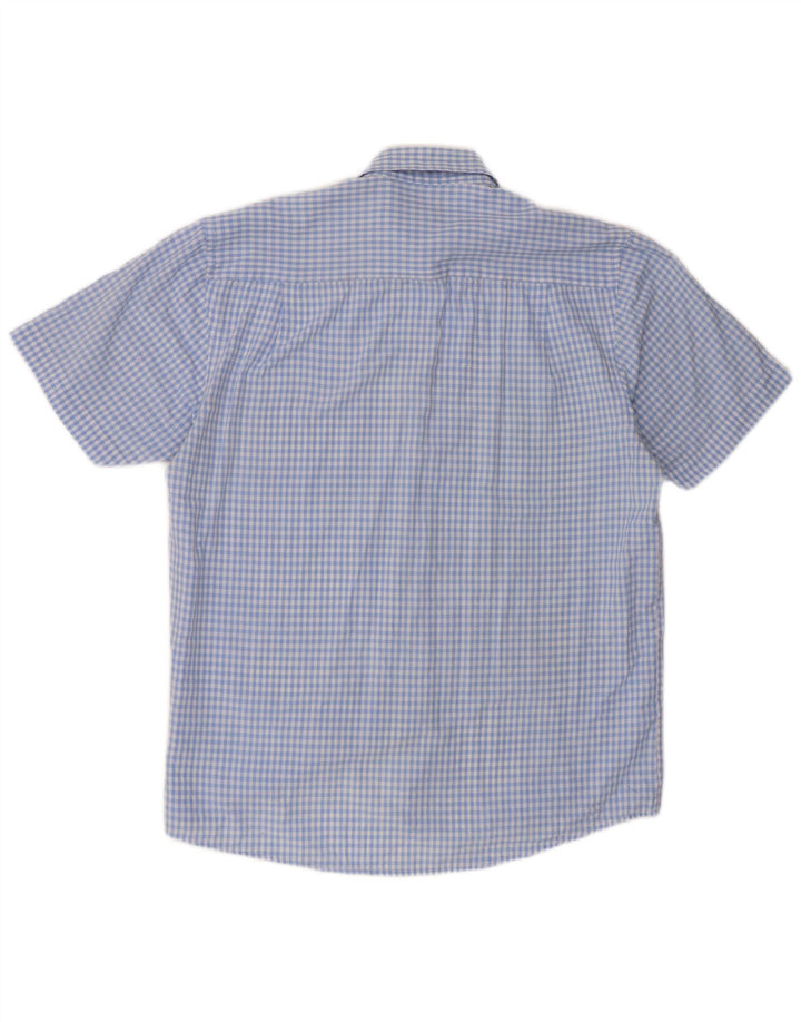 Pierre Cardin muška majica kratkih rukava standardnog kroja, veliki plavi gingham