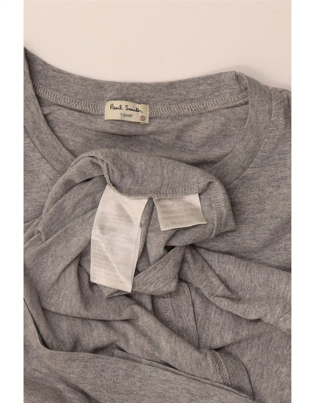 PAUL SMITH Muška majica kratkih rukava s malim sivim uzorkom, pamuk