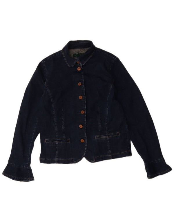 Ralph Lauren ženska traper jakna US 14 XL tamnoplavi pamuk