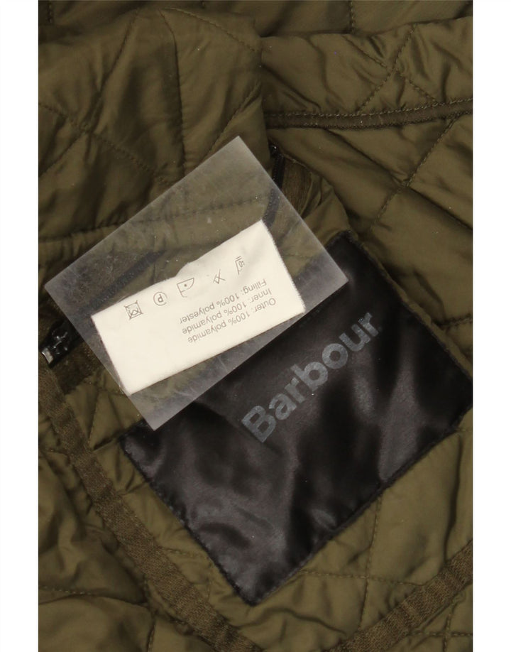 BARBOUR Muška prošivena jakna UK 40 Large kaki poliamid