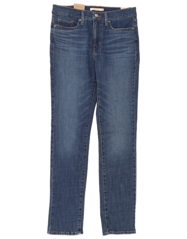 Levi's Womens 312 Shaping Slim Jeans W29 L32 Blue Cotton