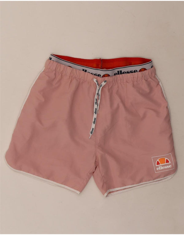 Ellesse ženske kratke hlače za kupanje s grafičkim motivima UK 12 srednje ružičaste boje