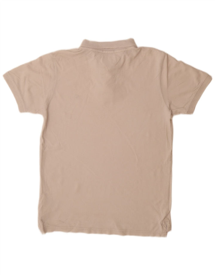 TOMMY HILFIGER Muška polo majica srednje bijele boje od pamuka