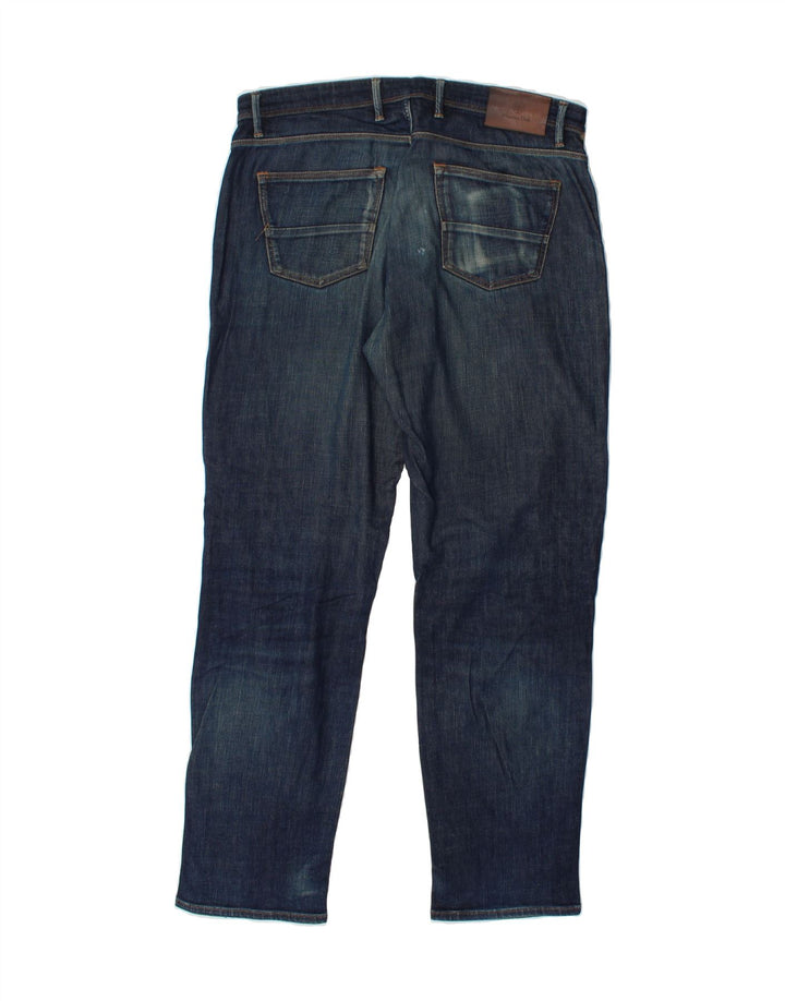MASSIMO DUTTI Womens Slim Jeans EU 40 Medium W34 L31 Navy Blue Cotton Vintage Massimo Dutti and Second-Hand Massimo Dutti from Messina Hembry 