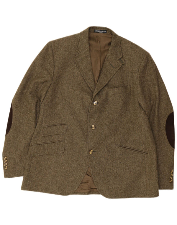 Polo Ralph Lauren muška jakna sa 3 gumba EU 56 2XL zelena riblja kost