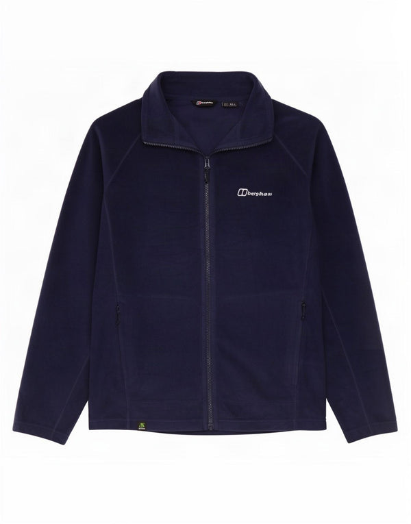 Berghaus muška jakna od flisa UK 40 veliki tamnoplavi poliester