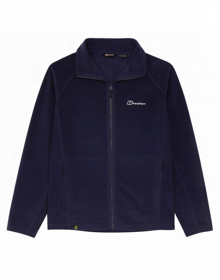 Berghaus muška jakna od flisa UK 40 veliki tamnoplavi poliester