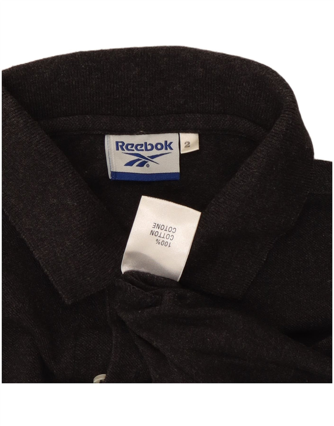 REEBOK muška polo majica srednje sivi pamuk