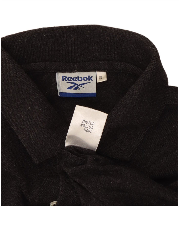 REEBOK muška polo majica srednje sivi pamuk