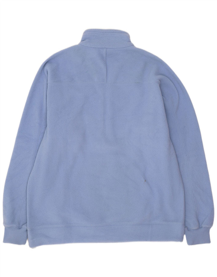 Champion muški džemper od flisa s patentnim izrezom, veliki plavi poliester