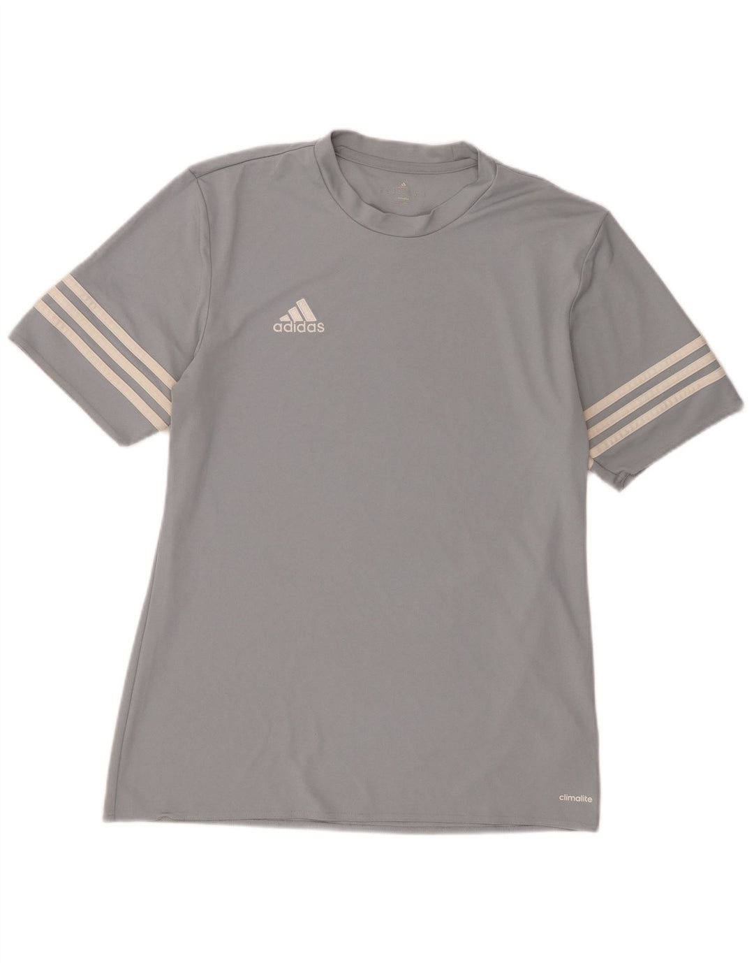 ADIDAS muška Climalite majica kratkih rukava Srednje sivi poliester
