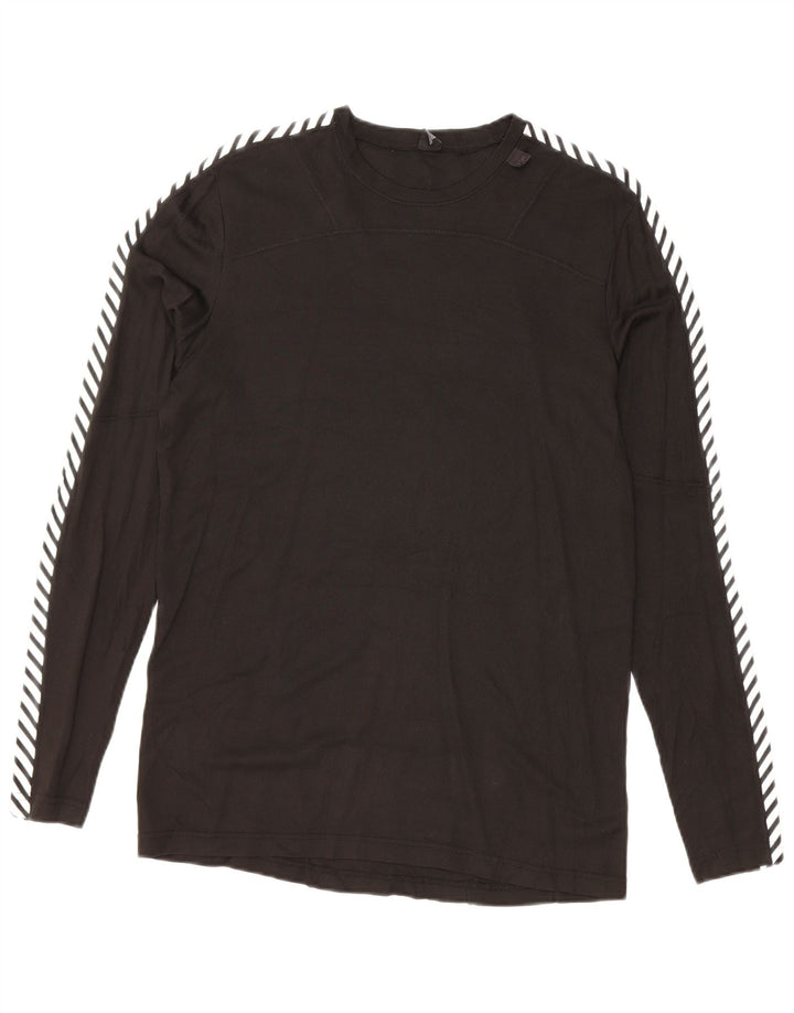 HELLY HANSEN Muška majica dugih rukava srednje crne boje polietilen