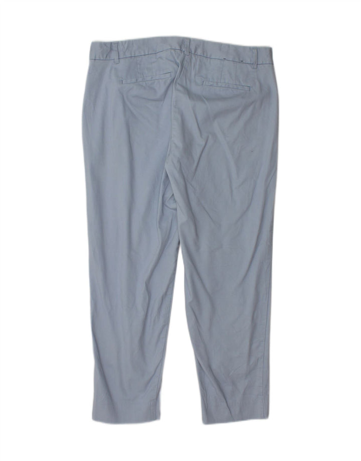 J. CREW Womens Slim Chino Trousers US 8 Medium W34 L26 Blue Vintage J. Crew and Second-Hand J. Crew from Messina Hembry 